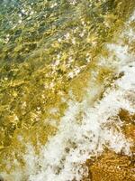 el dorado playa de Córcega foto