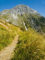 on the roads of the apuan alps italy photo