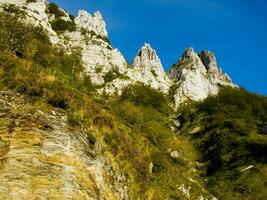 on the roads of the apuan alps italy photo