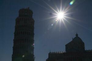 plaza dei miracoli en Pisa Italia foto