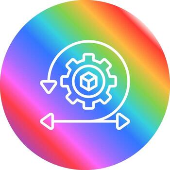 Iterative Design Vector Icon