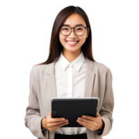 Asisan business girl isolated png