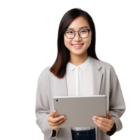 Asisan business girl isolated png