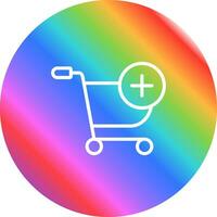 Shoping Cart Add Vector Icon