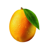 Fresh mango isolated png