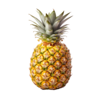 en enda ananas isolerat png