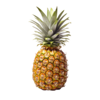 en enda ananas isolerat png