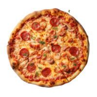 Delicious pizza isolated png