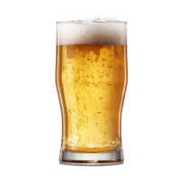 Glass of beer isolated png