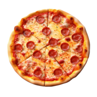 Delicious pizza isolated png