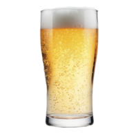 Glass of beer isolated png