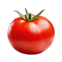 Red tomato isolated. png