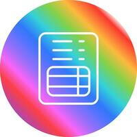 File Invoice Vector Icon