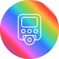 Portable DVD Player Vector Icon