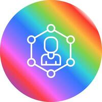 Network Segmentation Vector Icon