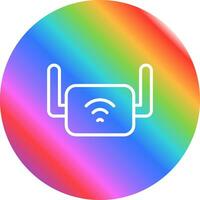 Wi-Fi Range Extender Vector Icon