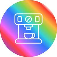 Coffee Maker with Wi-Fi Vector Icon
