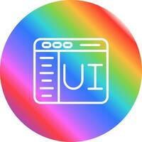 usuario interfaz vector icono