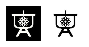 Atom Presentation Vector Icon