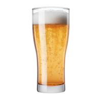 Glass of beer isolated png