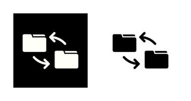 File Transfer Vector Icon