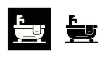 icono de vector de baño