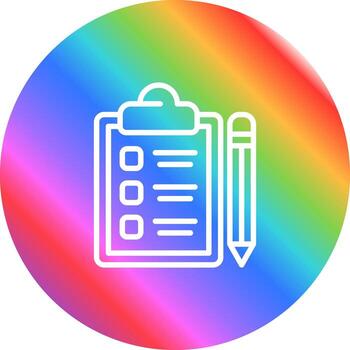 documento realce vector icono