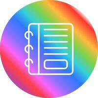 Notepad Vector Icon