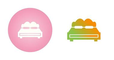 Double Bed Vector Icon