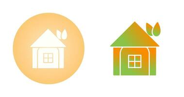 Eco friendly House Vector Icon
