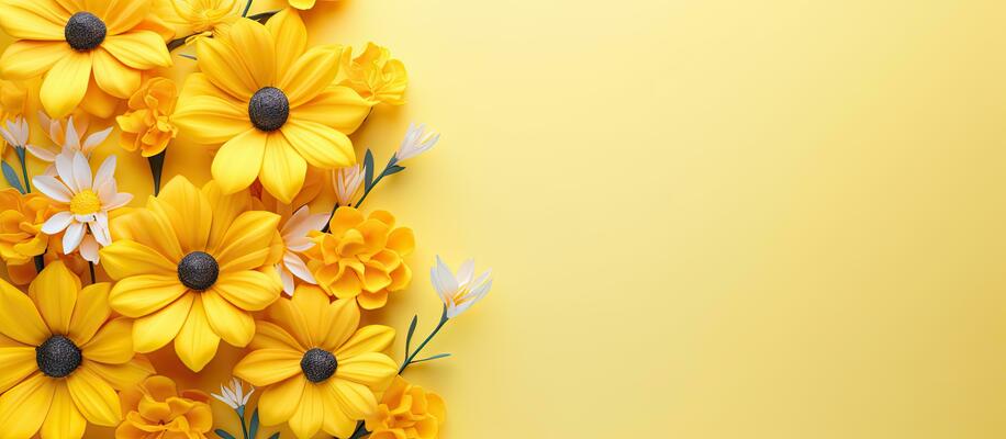Yellow Floral Background Stock Photos, Images and Backgrounds for Free