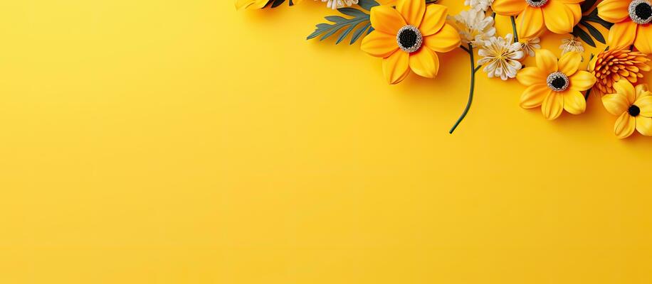 Yellow Floral Background Stock Photos, Images and Backgrounds for Free