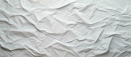 White paper with a wrinkled grunge texture as its background photo