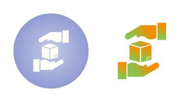 Receive Package Vector Icon