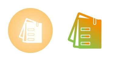 Attached Documents Vector Icon