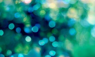 Abstract bokeh pastel background. Bokeh light, shimmering blur spot lights on multicolored abstract background photo