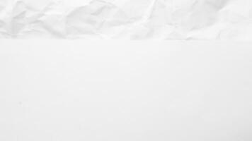 White Paper Texture background. Crumpled white paper abstract shape background with space paper recycle for text photo