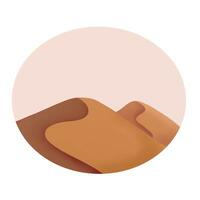 Landscape background Mountain Template illustration design. climbing elements. photo