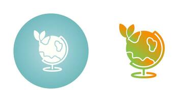 Eco friendly World Vector Icon