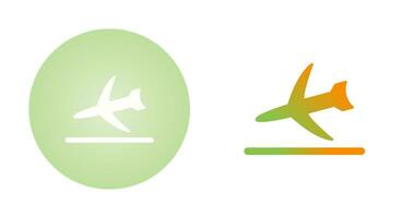 Flight Landing Vector Icon