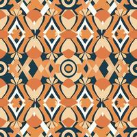 Seamless pattern retro vintage style 90 boho batik pattern tribal ethnic seamless photo