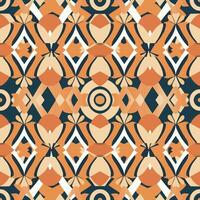 Seamless pattern retro vintage style 90 boho batik pattern tribal ethnic seamless photo