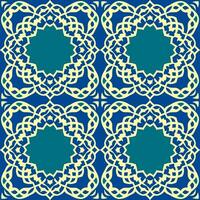 Seamless pattern abstract geometric islamic background boho batik pattern tribal ethnic seamless photo