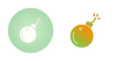 Exploding Cannon Ball Vector Icon