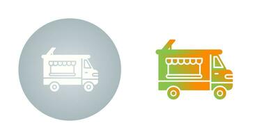 Bakery Truck Vector Icon