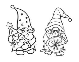 Two gnomes Vector