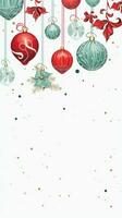 Christmas illustration card photo