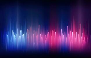 Abstract purple music background photo