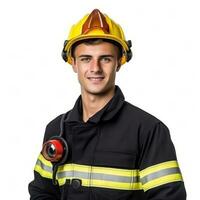 Man fire fighter photo