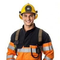 Man fire fighter photo